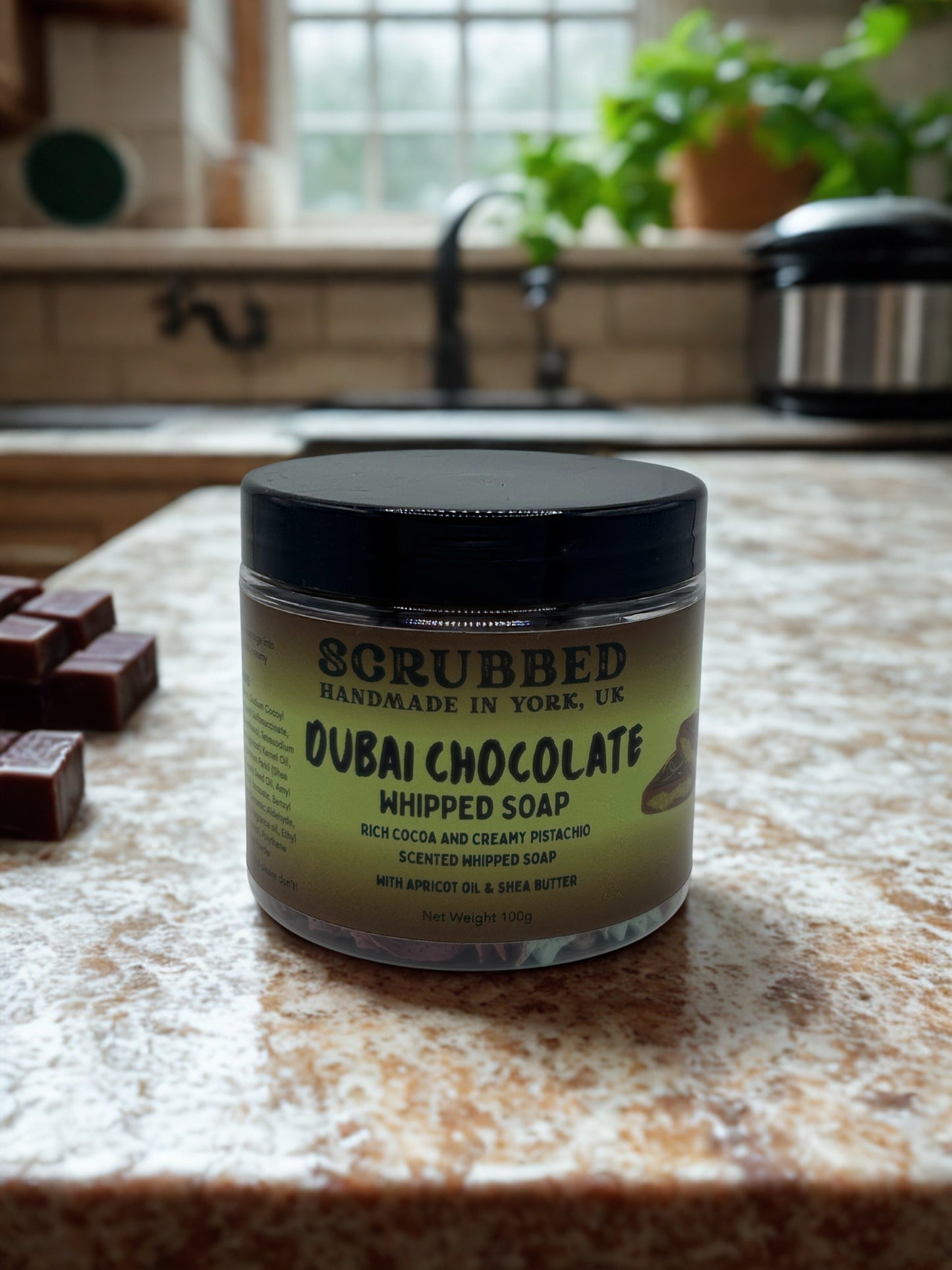 Dubai Chocolate Whipped Soap