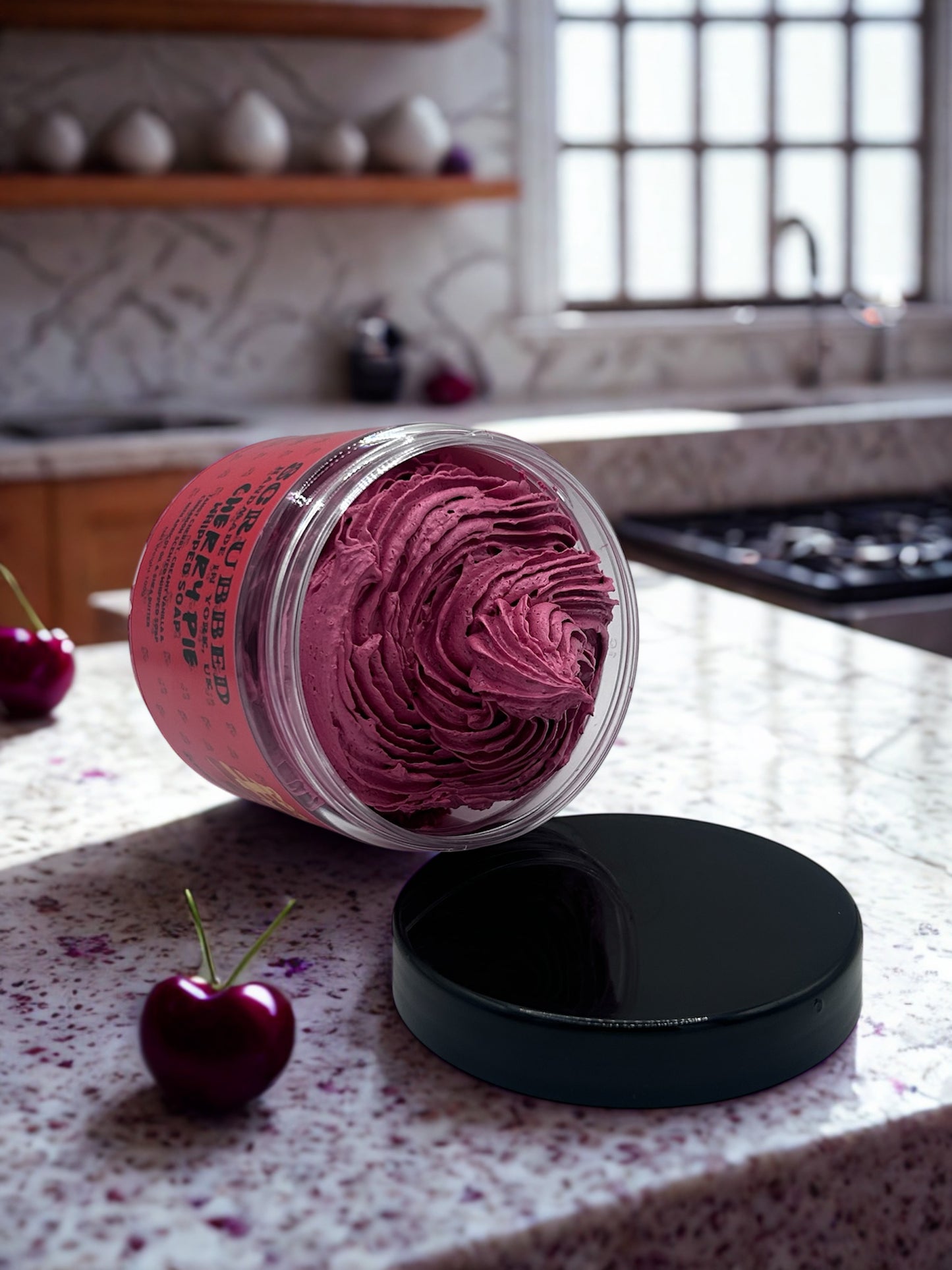 Cherry Pie Whipped Soap