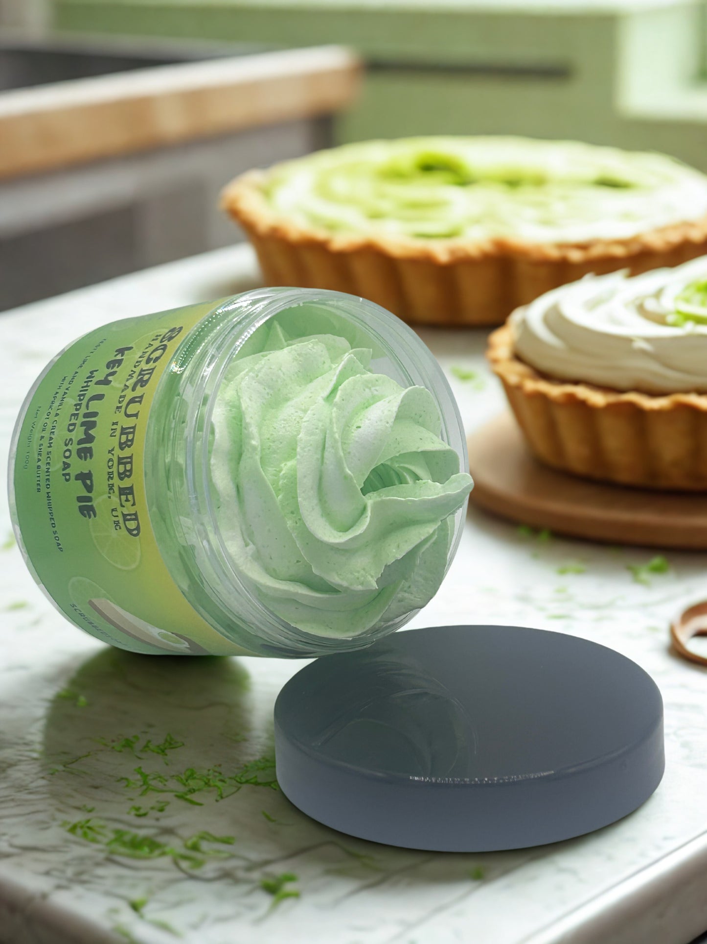 Key Lime Pie Whipped Soap