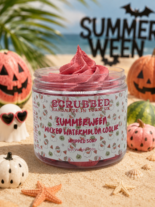 Summerween Wicked Watermelon Cooler Whipped Soap