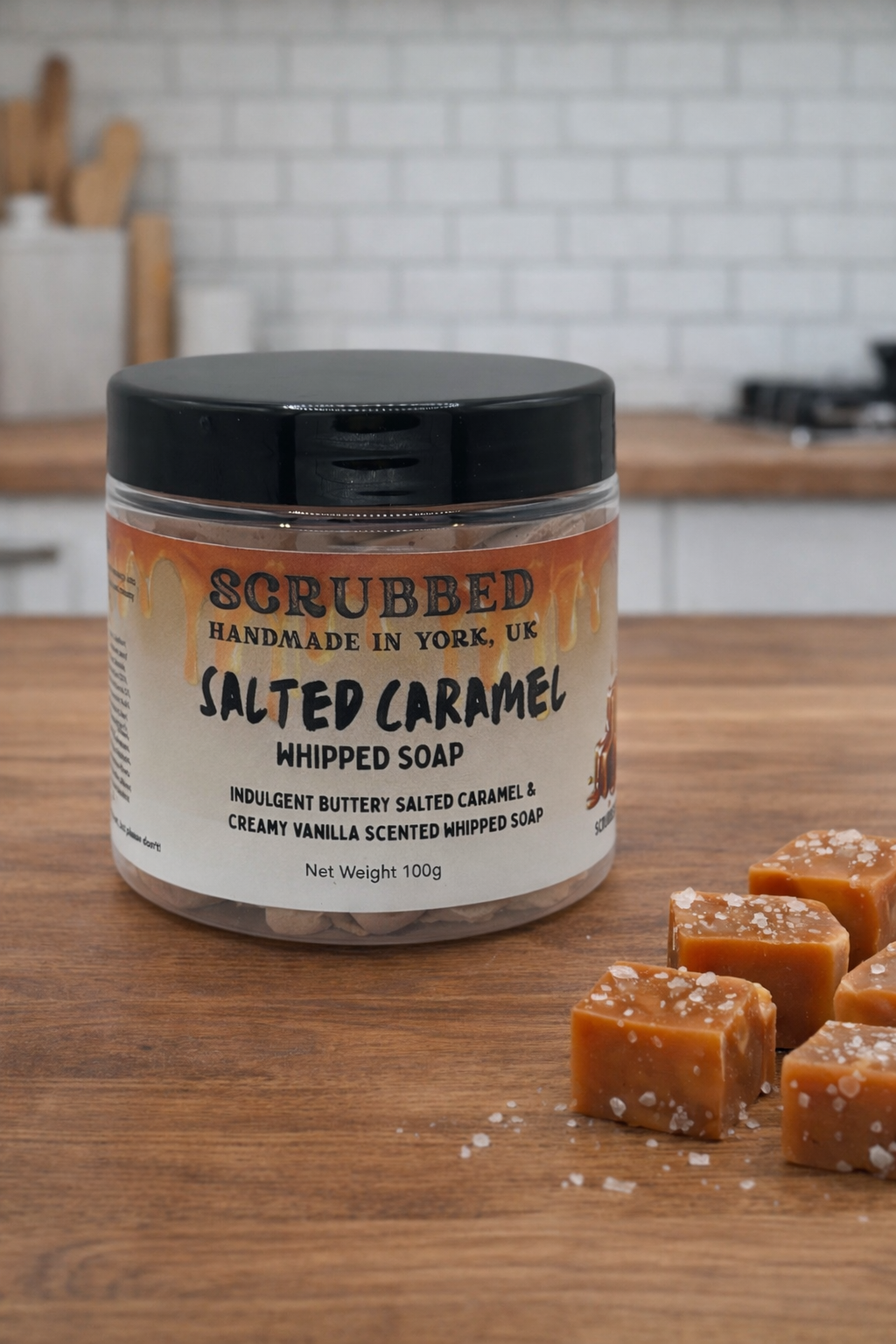 Salted Caramel Whipped Soap