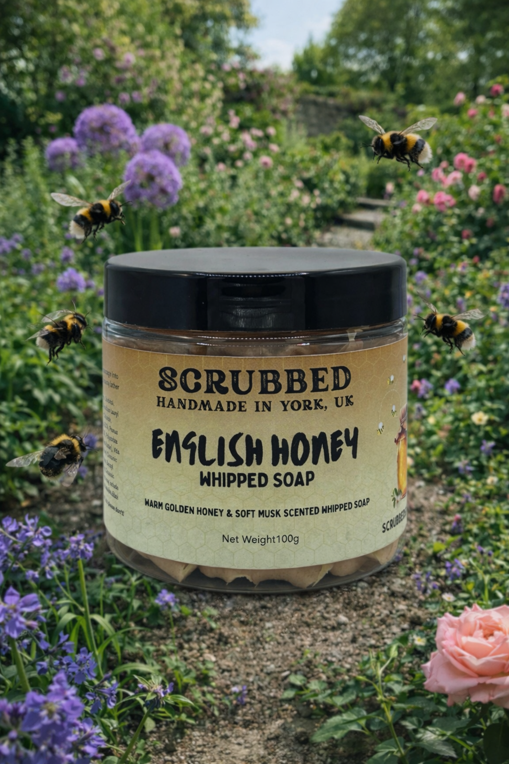 English Honey Whipped Soap