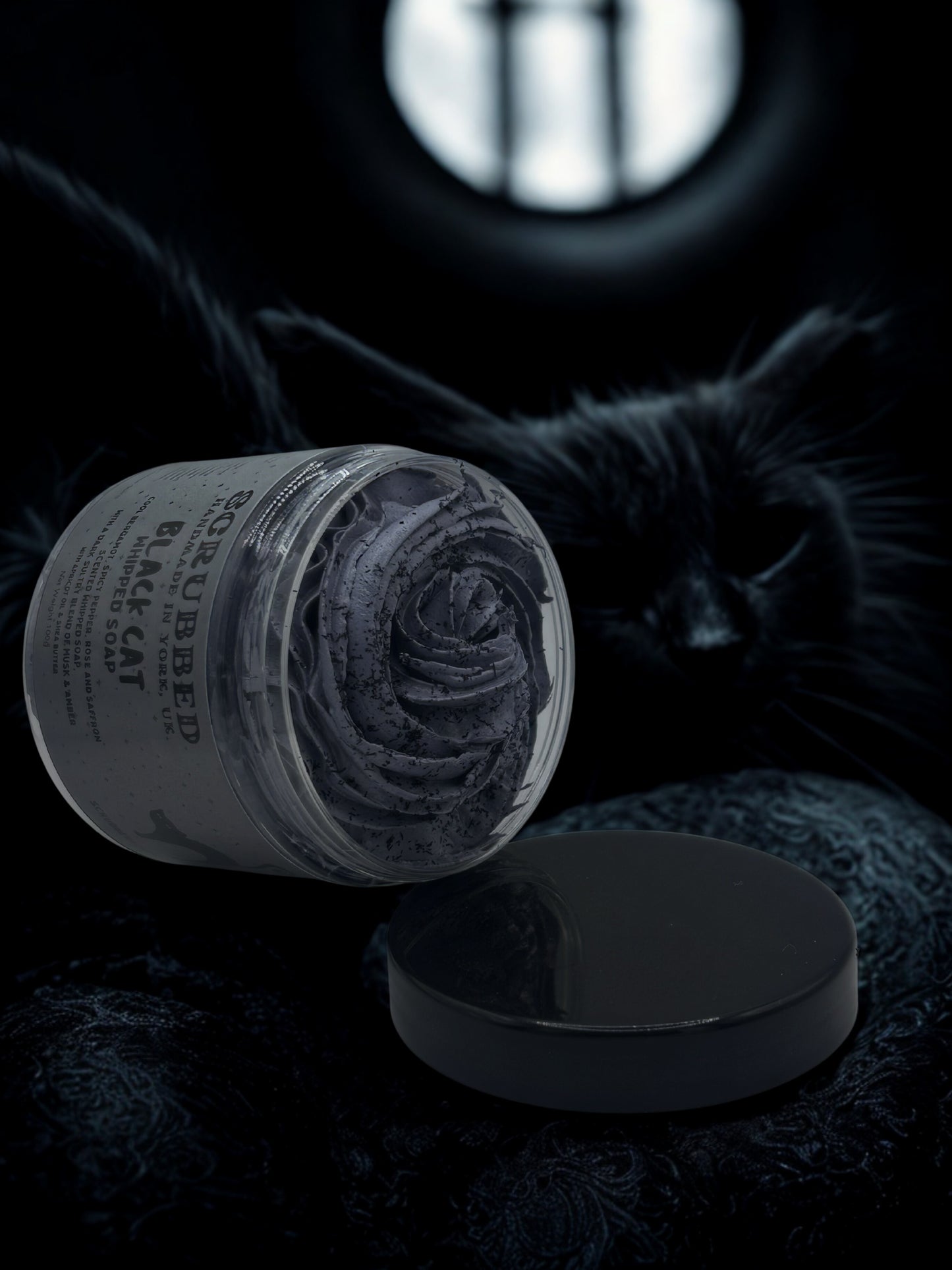 Black Cat Whipped Soap
