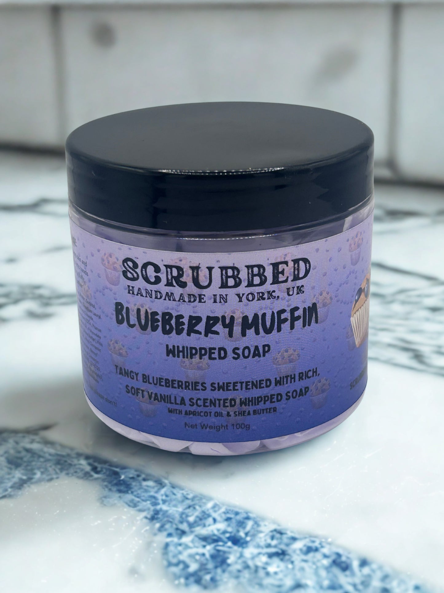 Blueberry Muffin Whipped Soap