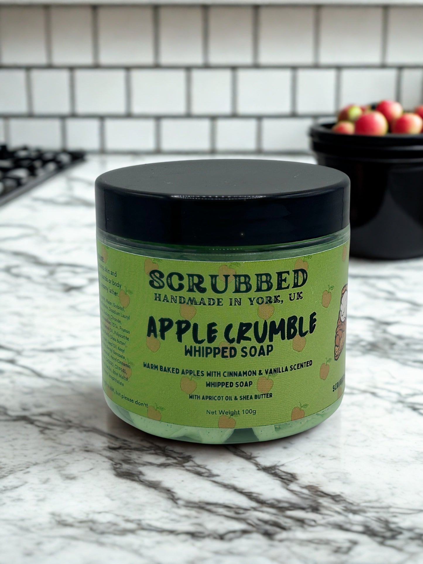 Apple Crumble Whipped Soap