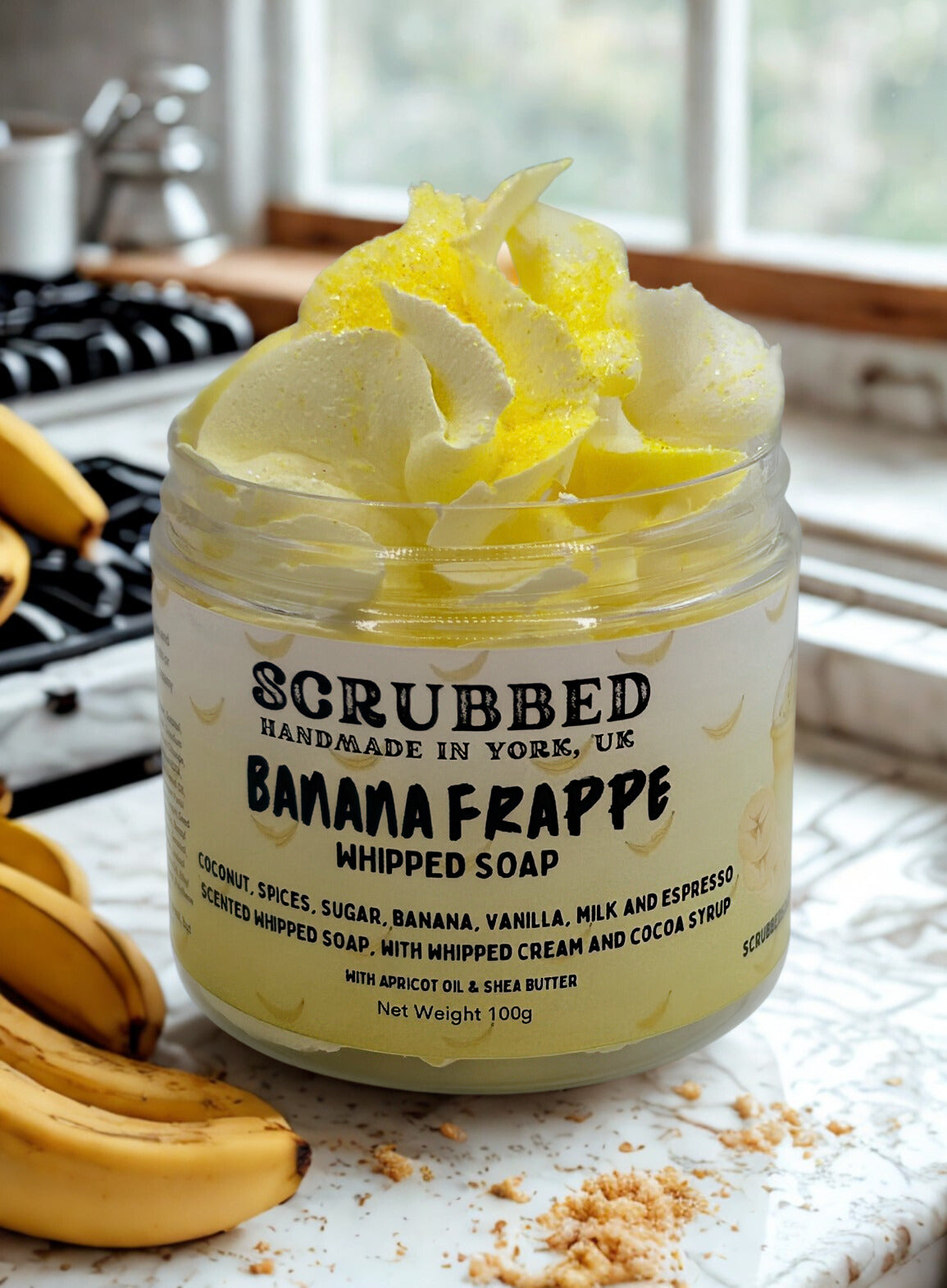 Banana Frappe Whipped Soap