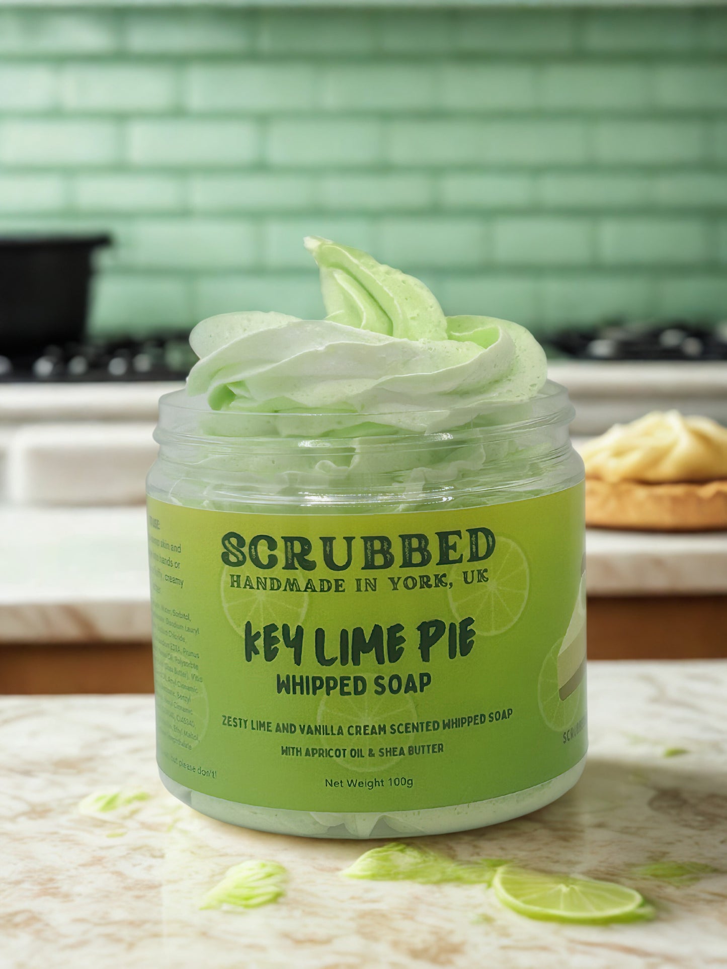 Key Lime Pie Whipped Soap