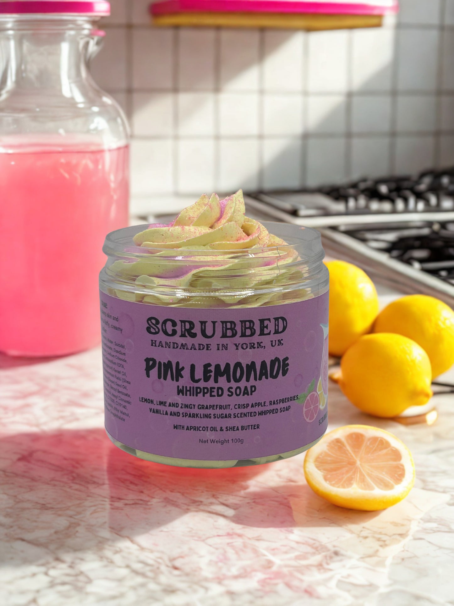 Pink Lemonade Whipped Soap