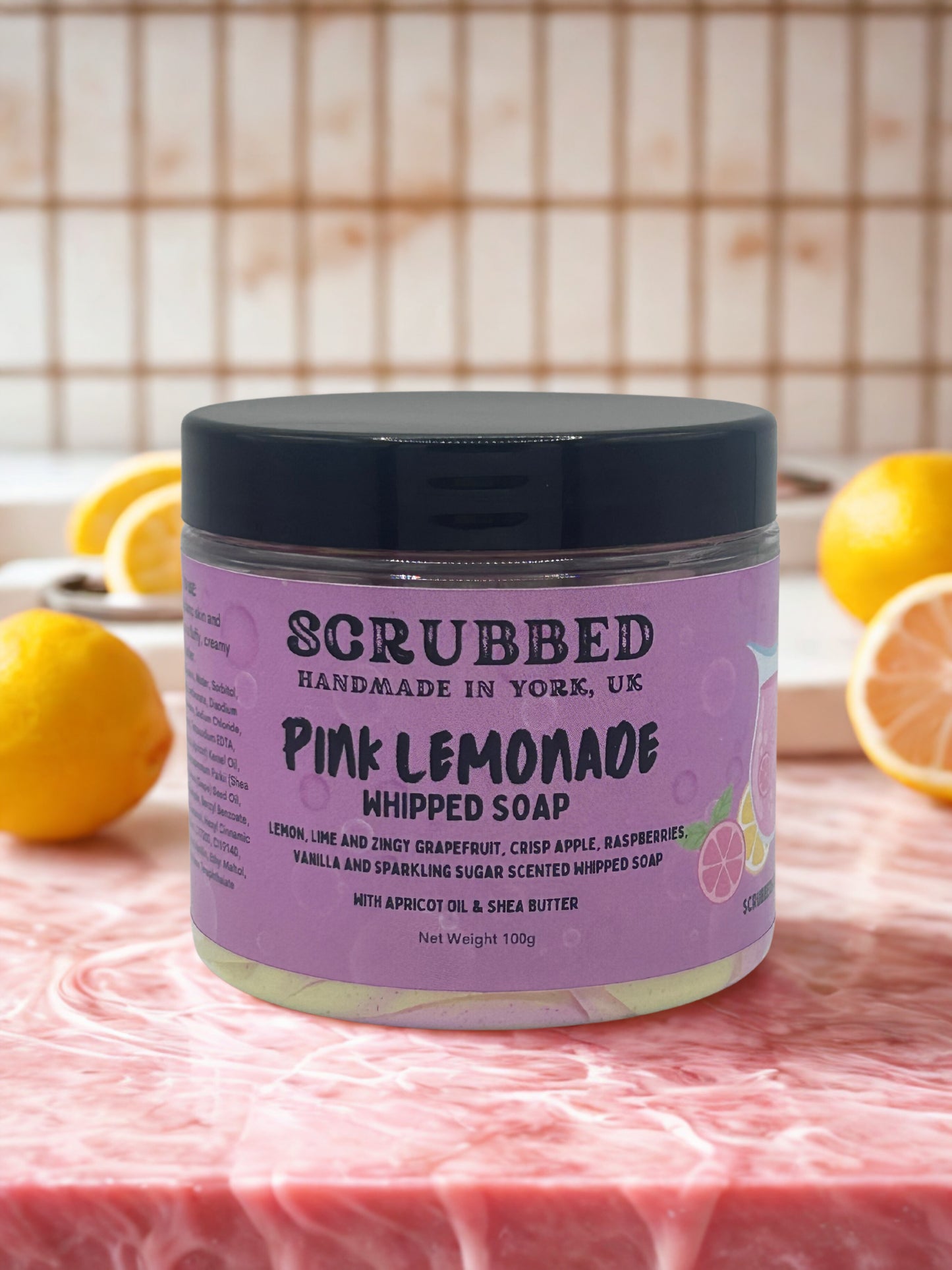 Pink Lemonade Whipped Soap