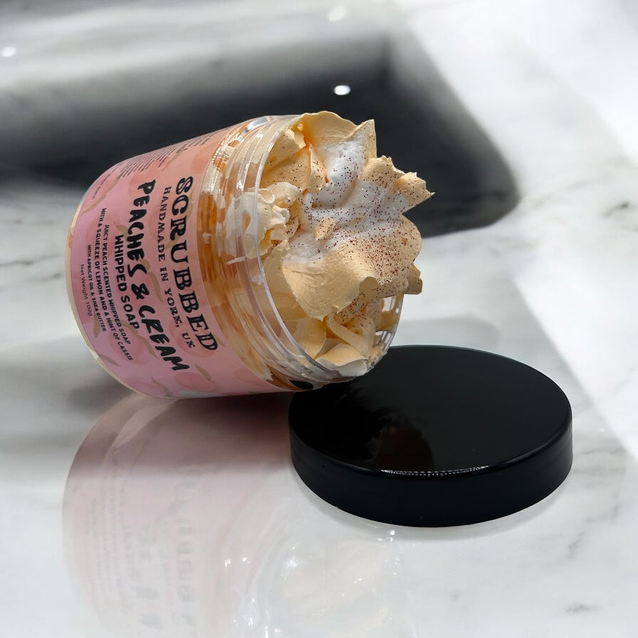Peaches & Cream Whipped Soap
