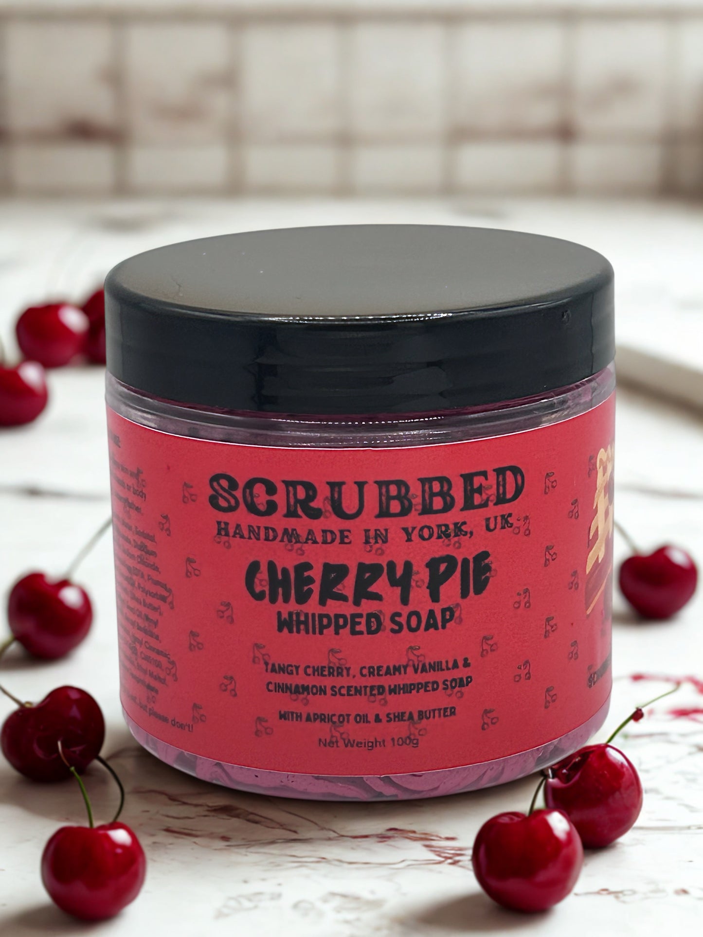 Cherry Pie Whipped Soap