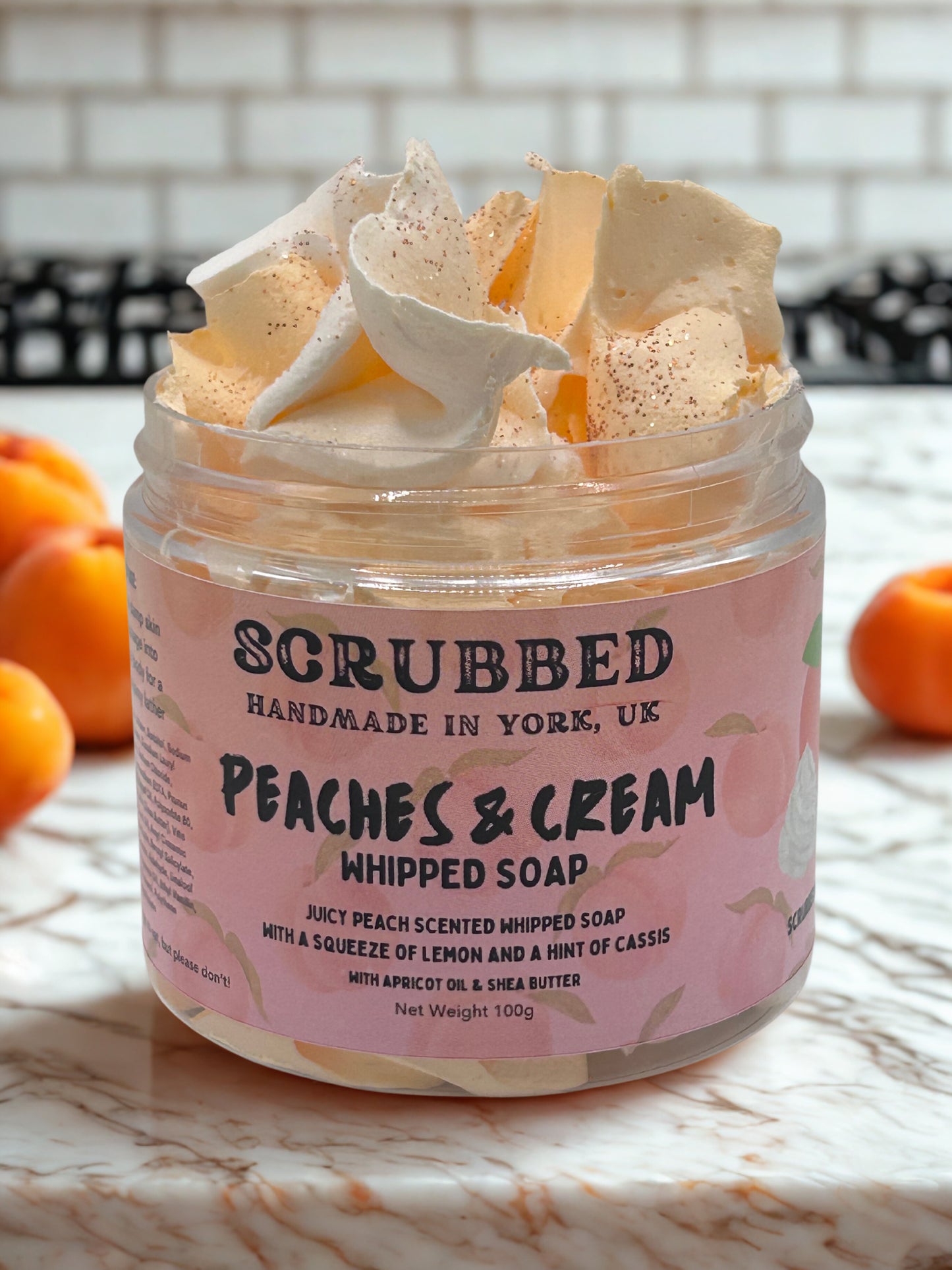 Peaches & Cream Whipped Soap