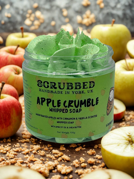 Apple Crumble Whipped Soap