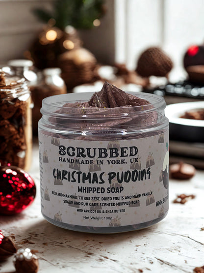 Christmas Pudding Whipped Soap