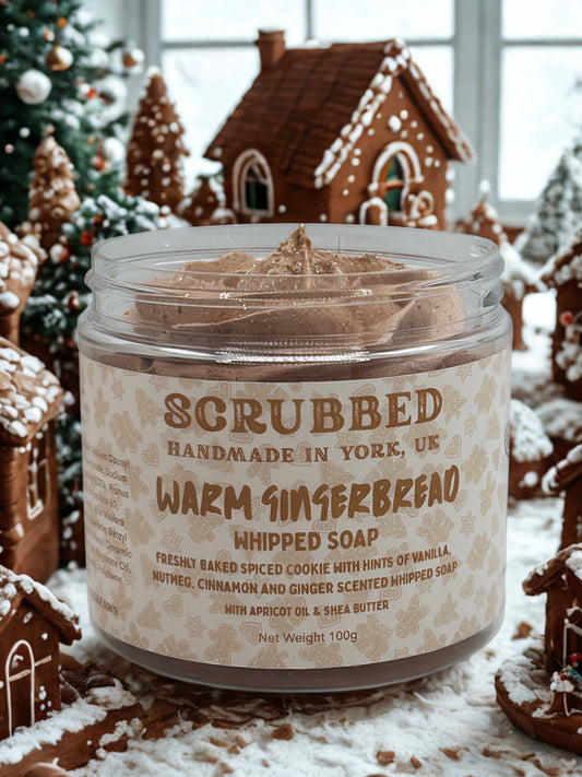 Warm Gingerbread Whipped Soap