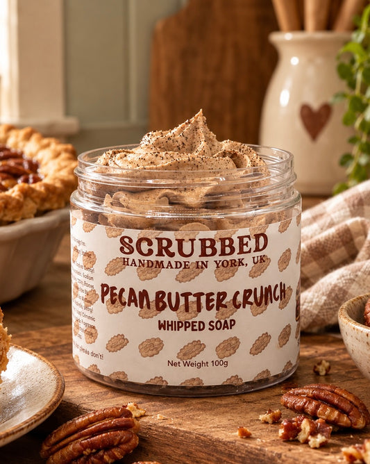 Pecan Butter Crunch Whipped Soap