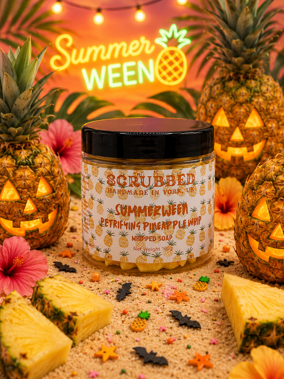 Summerween Petrifying Pineapple Whipped Soap