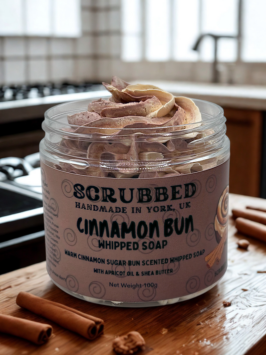 Cinnamon Bun Whipped Soap
