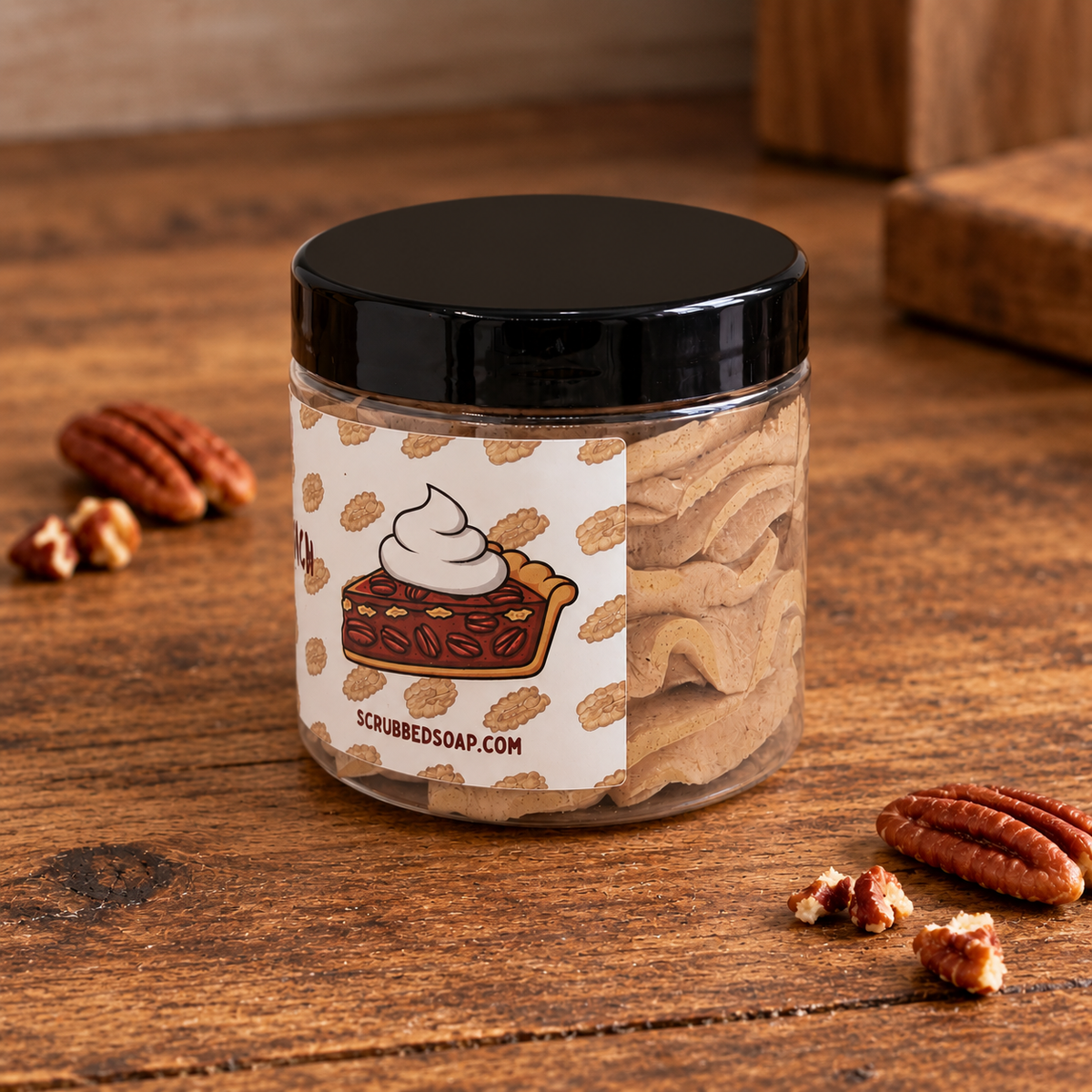 Pecan Butter Crunch Whipped Soap