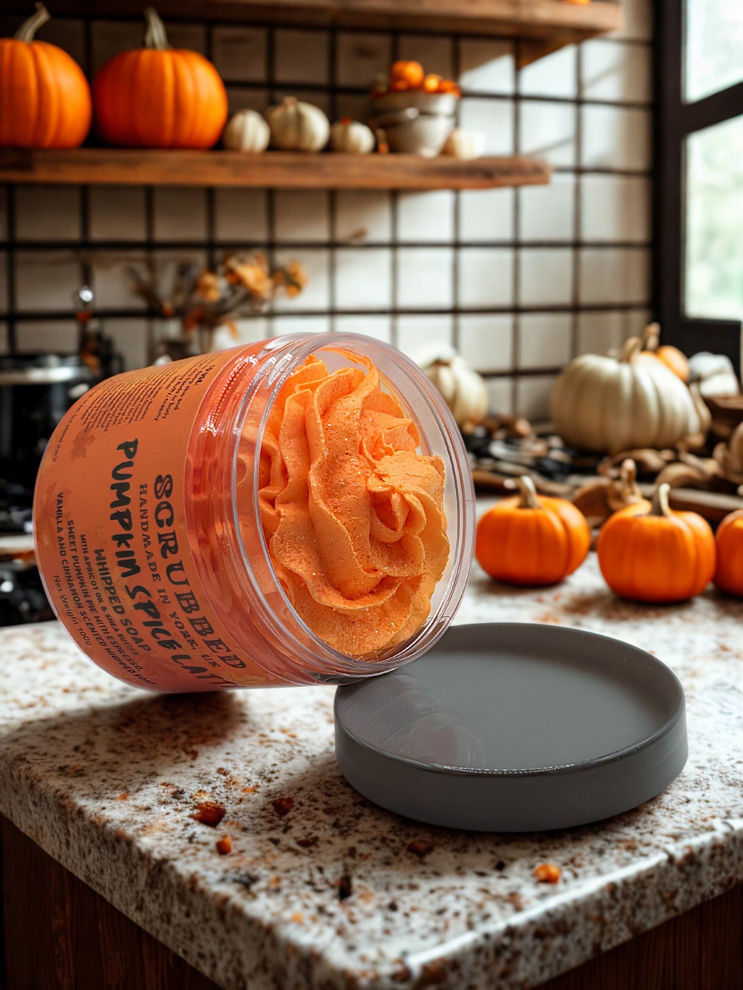 Pumpkin Spice Latte Whipped Soap