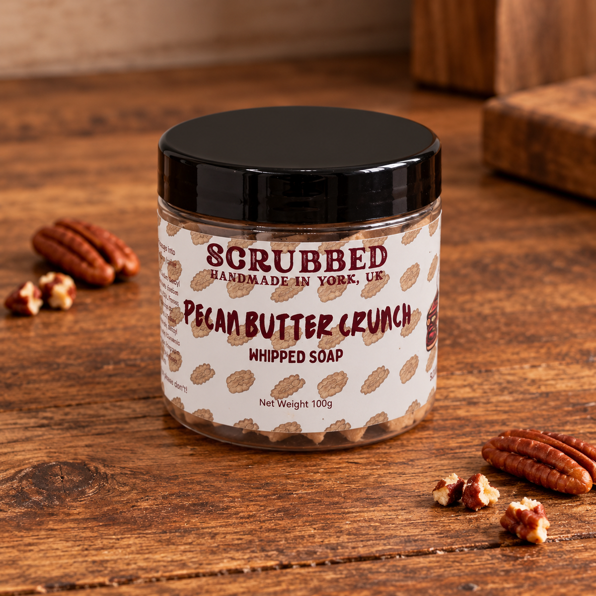 Pecan Butter Crunch Whipped Soap