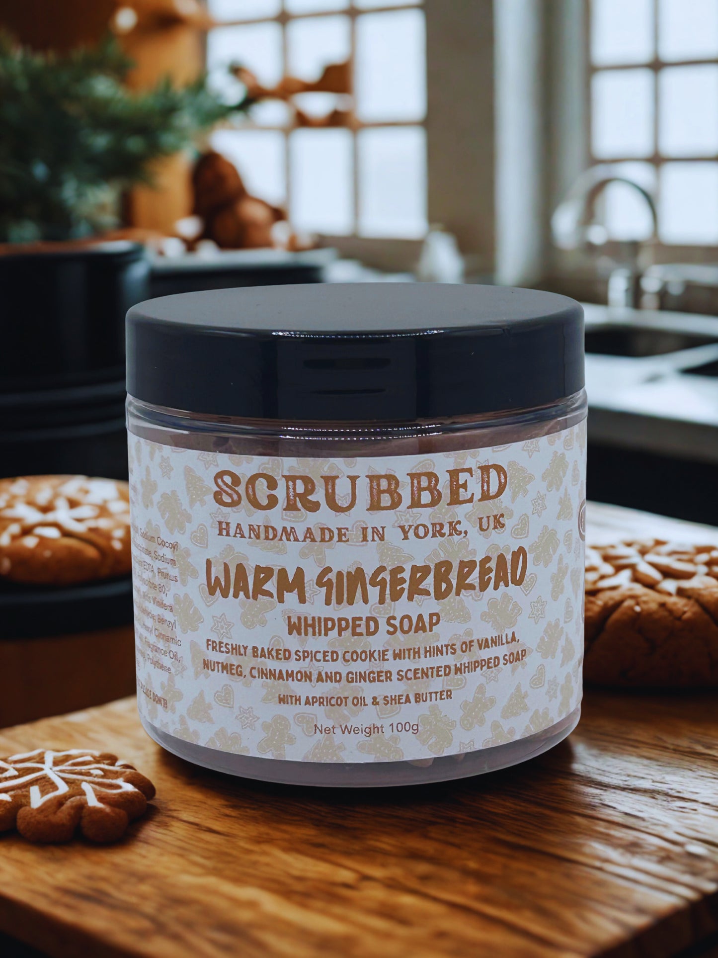 Warm Gingerbread Whipped Soap