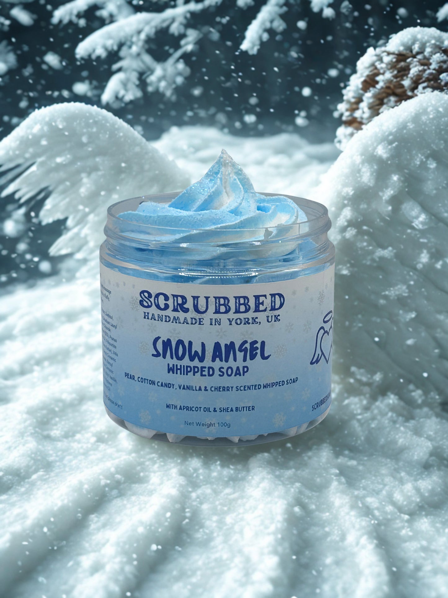Snow Angel Whipped Soap