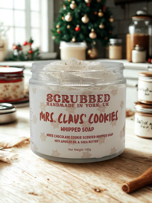 Mrs Claus’ Cookies Whipped Soap