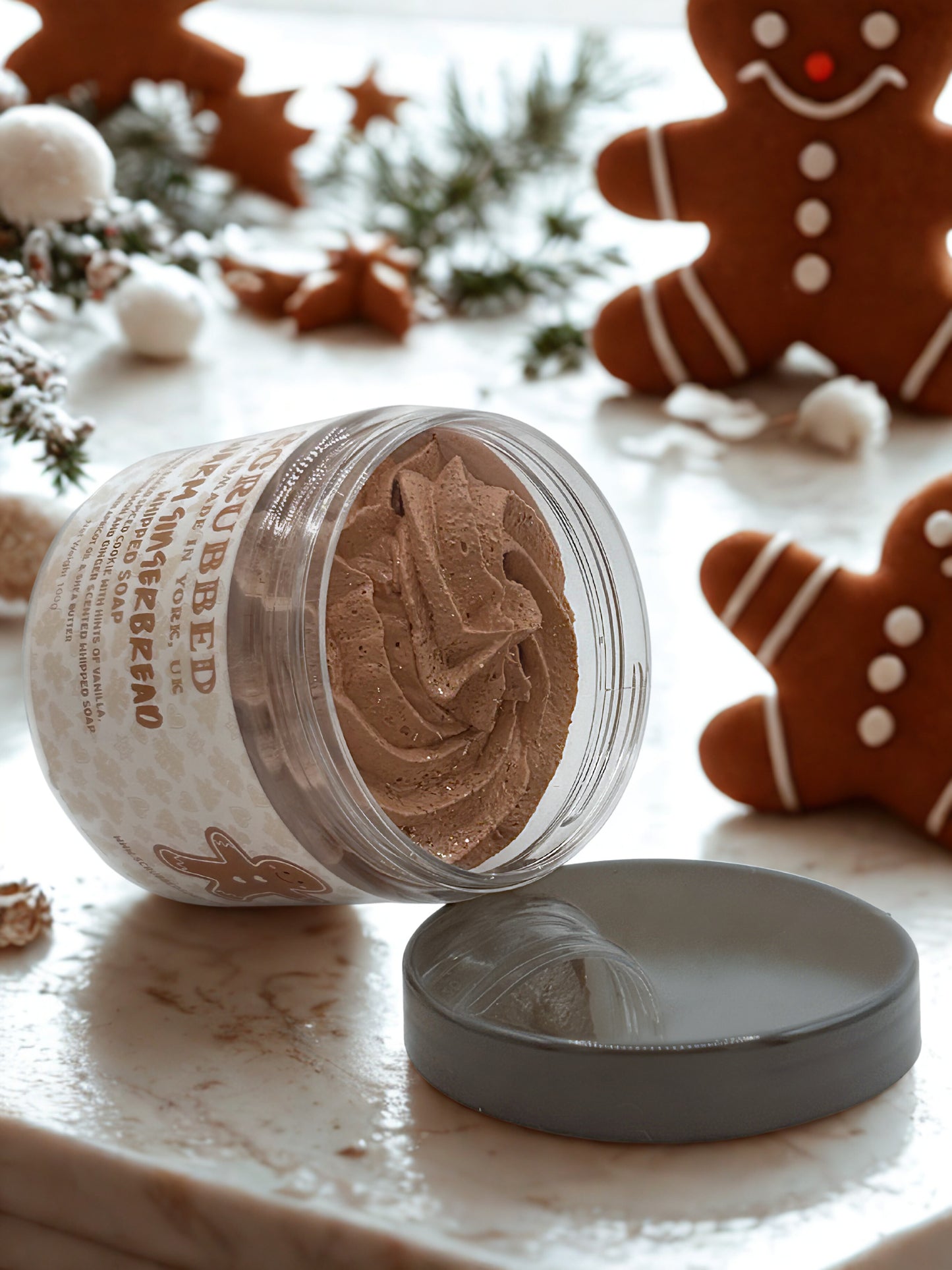 Warm Gingerbread Whipped Soap