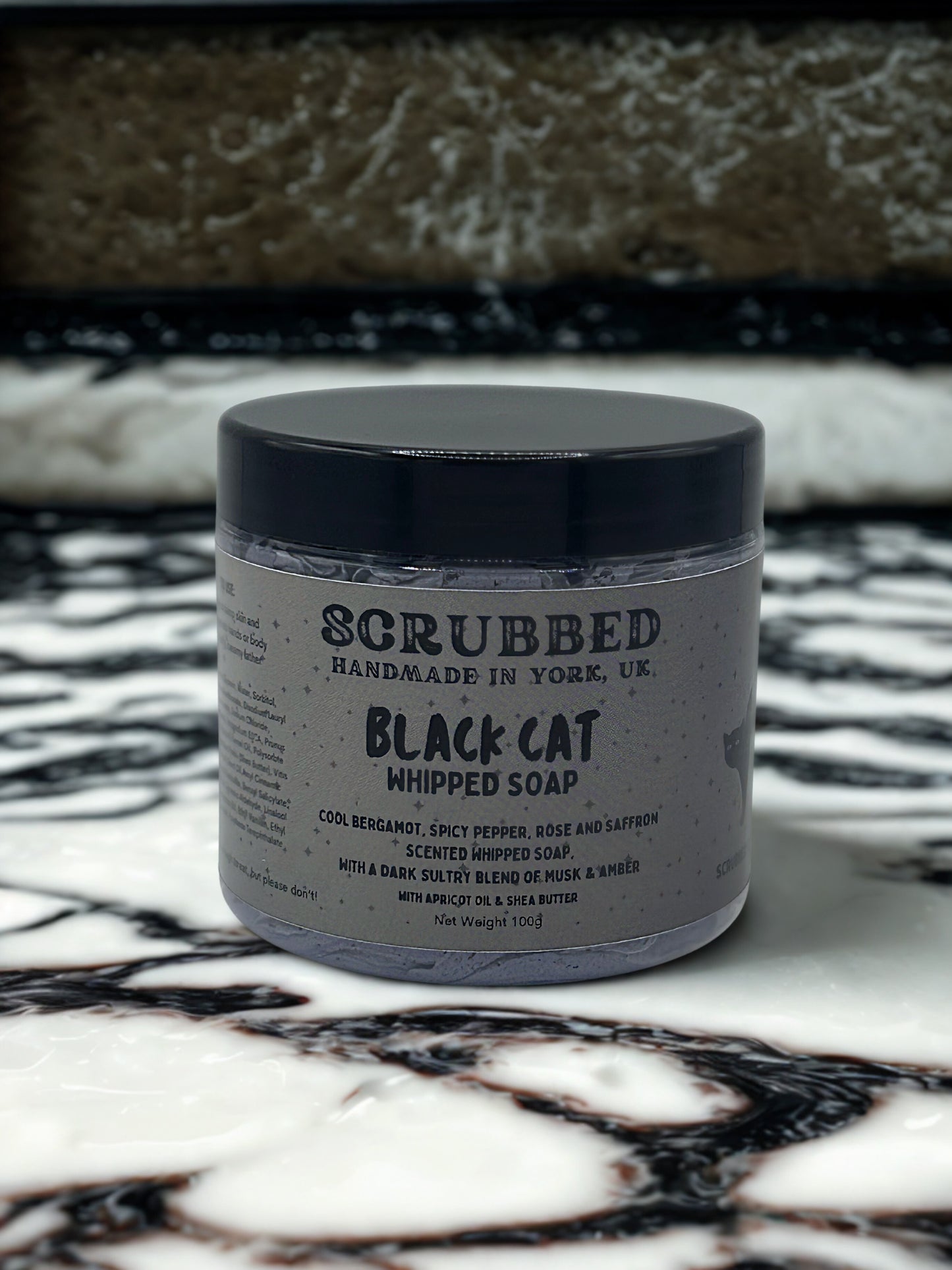 Black Cat Whipped Soap