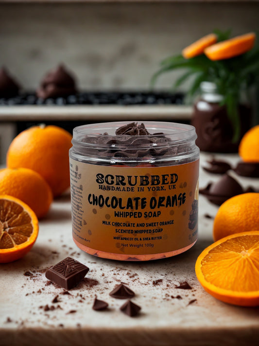 Chocolate Orange Whipped Soap