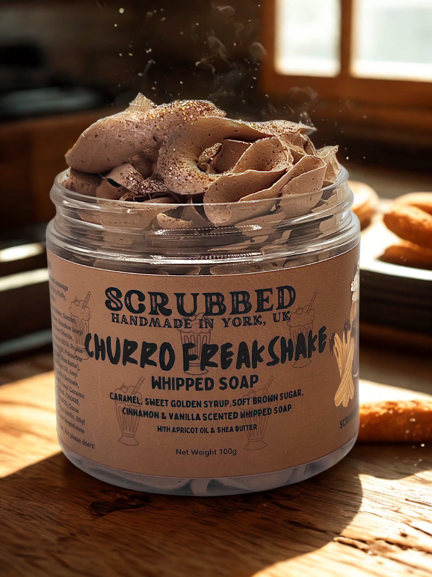 Churro Freakshake Whipped Soap