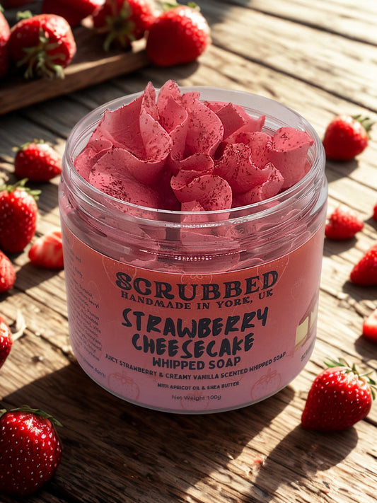 Strawberry Cheesecake Whipped Soap