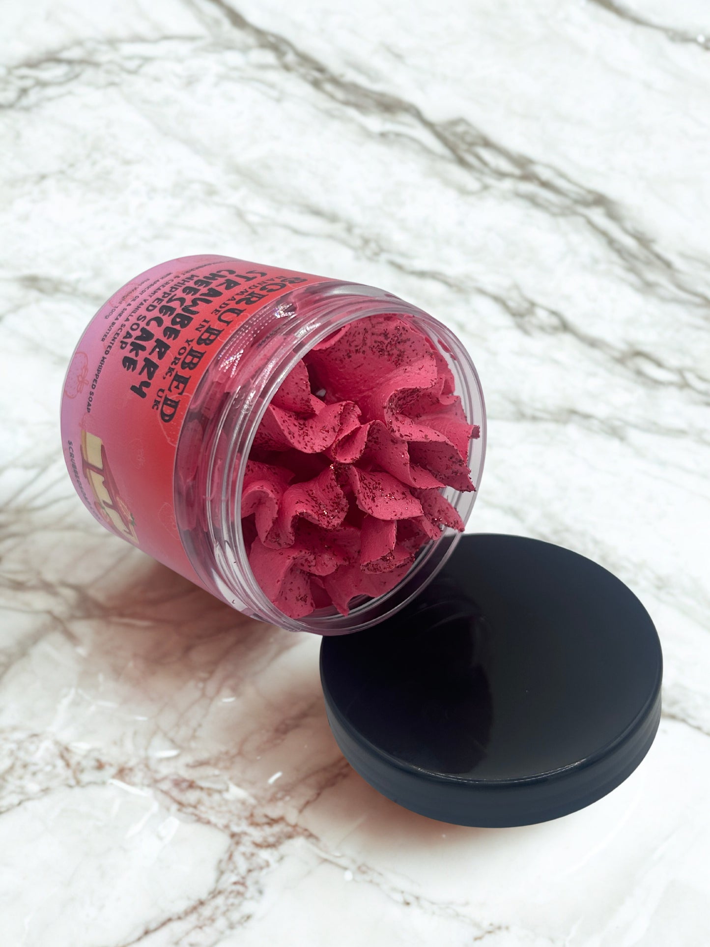 Strawberry Cheesecake Whipped Soap