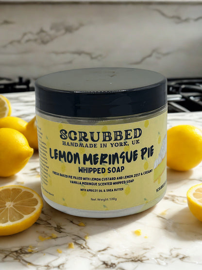 Lemon Meringue Pie Whipped Soap