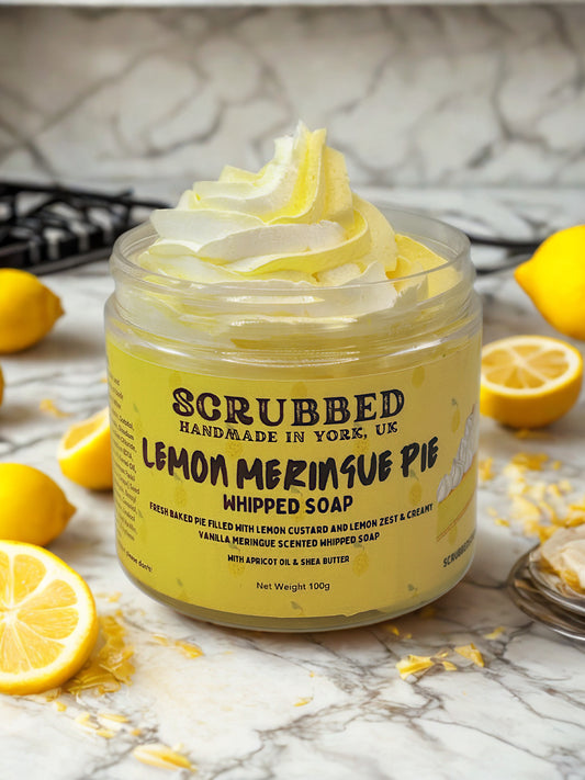 Lemon Meringue Pie Whipped Soap