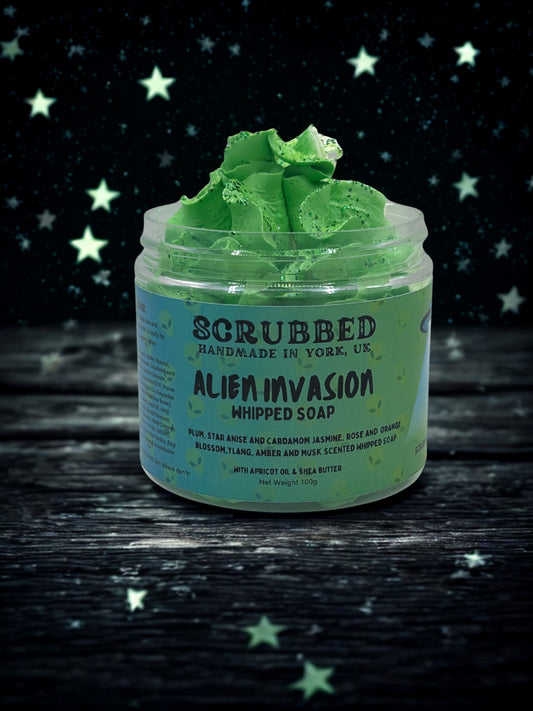 Alien Invasion Whipped Soap