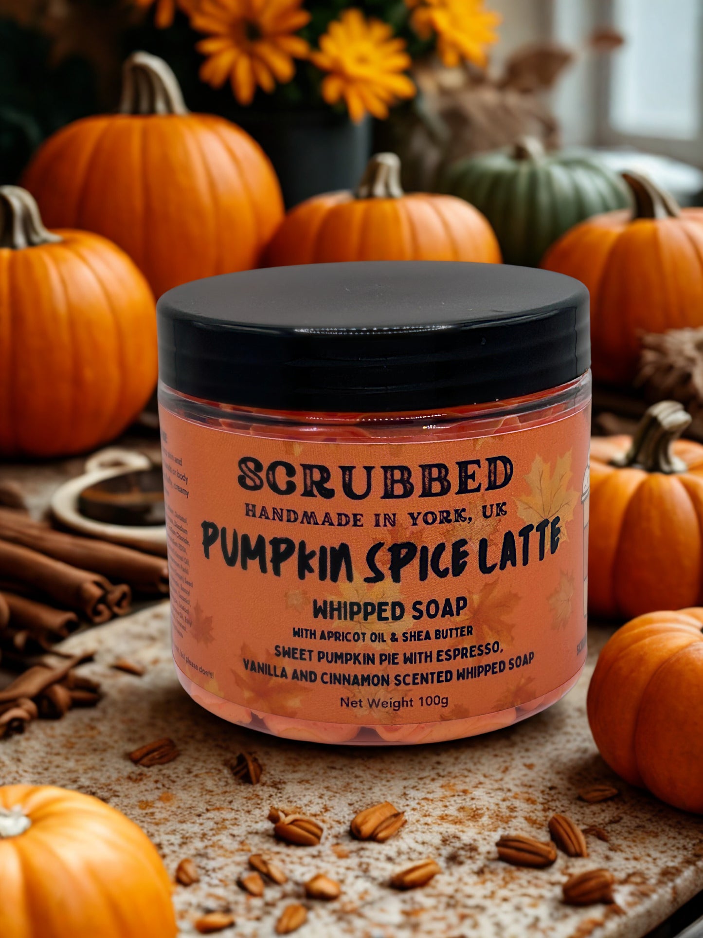 Pumpkin Spice Latte Whipped Soap