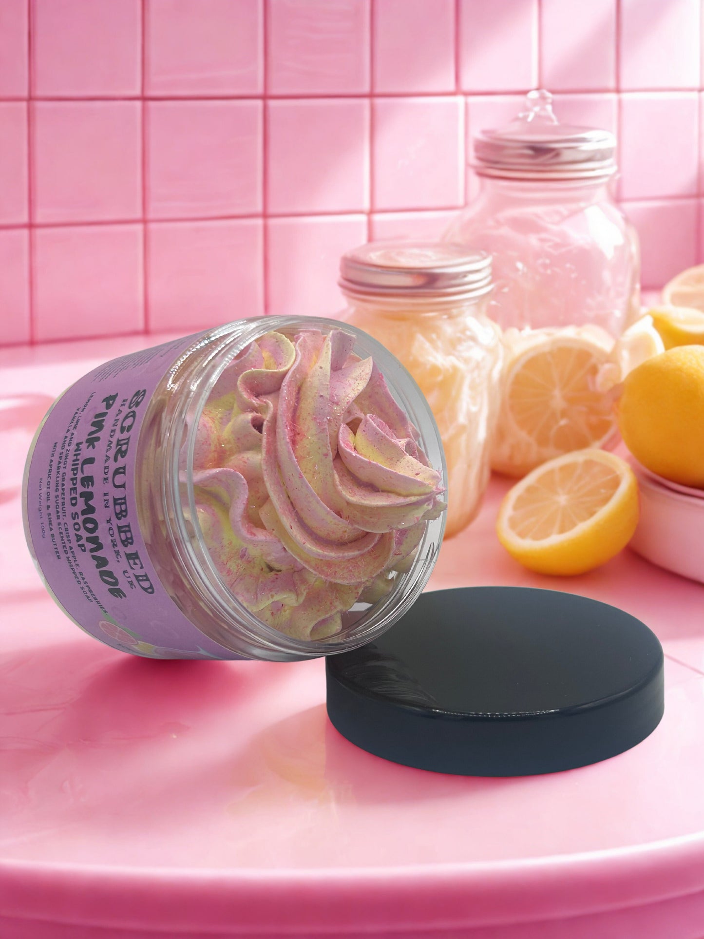 Pink Lemonade Whipped Soap