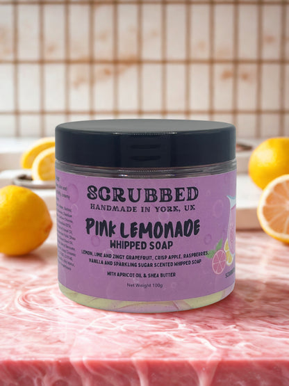 Pink Lemonade Whipped Soap