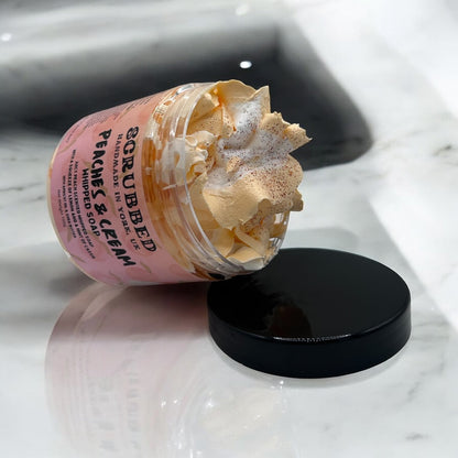 Peaches & Cream Whipped Soap