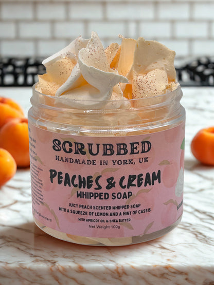 Peaches & Cream Whipped Soap