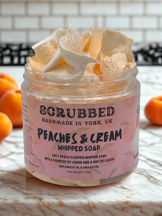 Peaches & Cream Whipped Soap